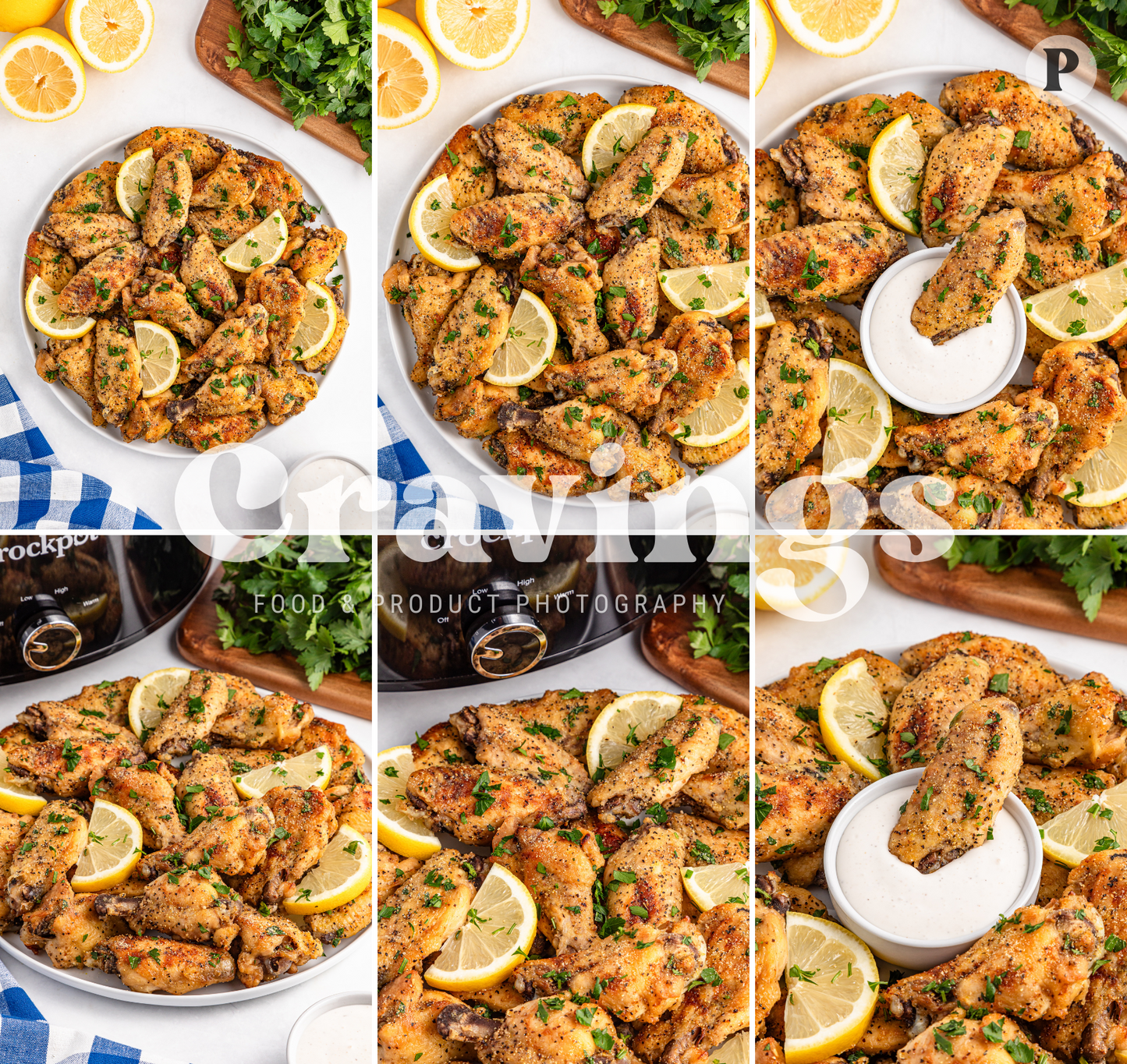 *** ONE LEFT *** Slow Cooker Lemon Pepper Chicken Wings Limited PLR
