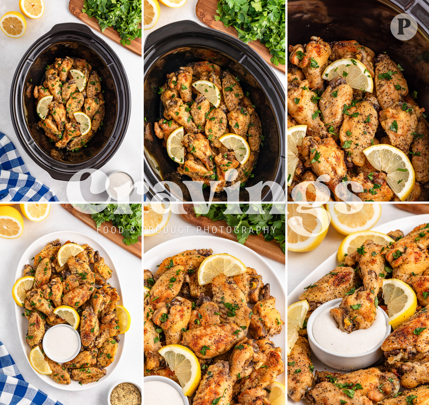 *** ONE LEFT *** Slow Cooker Lemon Pepper Chicken Wings Limited PLR