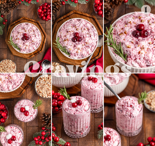 Cranberry Fluff Salad Semi-Exclusive Set 1 (of 4)